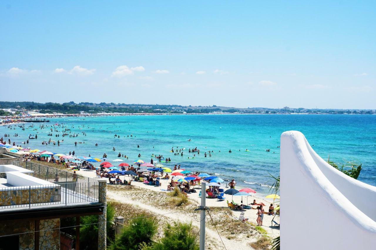 Porto Cesareo Appartamento Panoramico Fronte Mare Con Parcheggio Coperto Torre Lapillo Exterior foto